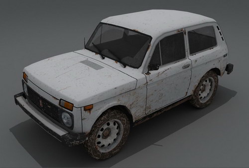 Lada Niva 3d model